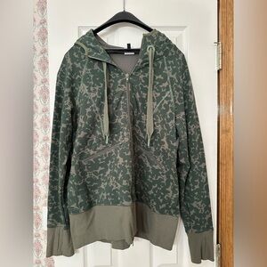 CAbi Marathon Camouflage Zip-Up Jacket